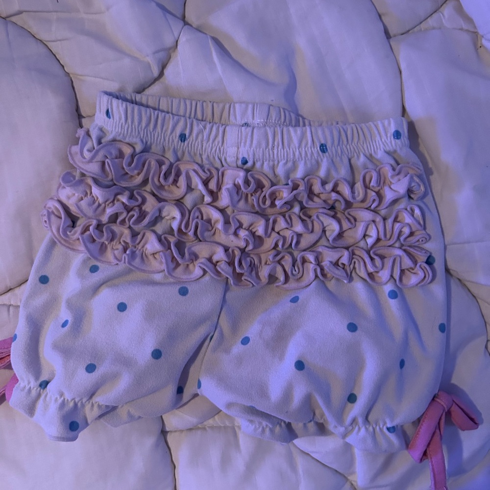 Sweet honey bundle romper and two pair of shorts